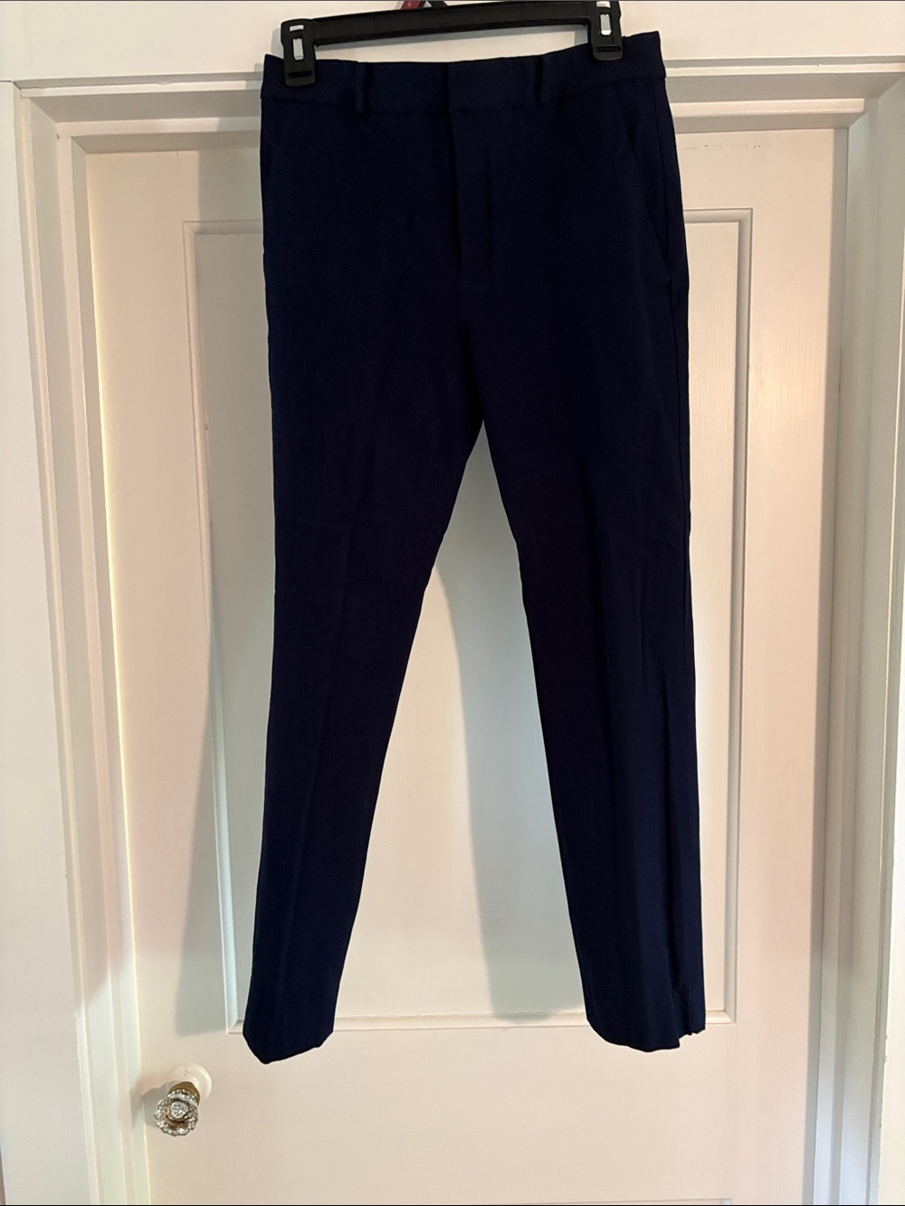 Banana Republic Navy Cropped Dress Pants